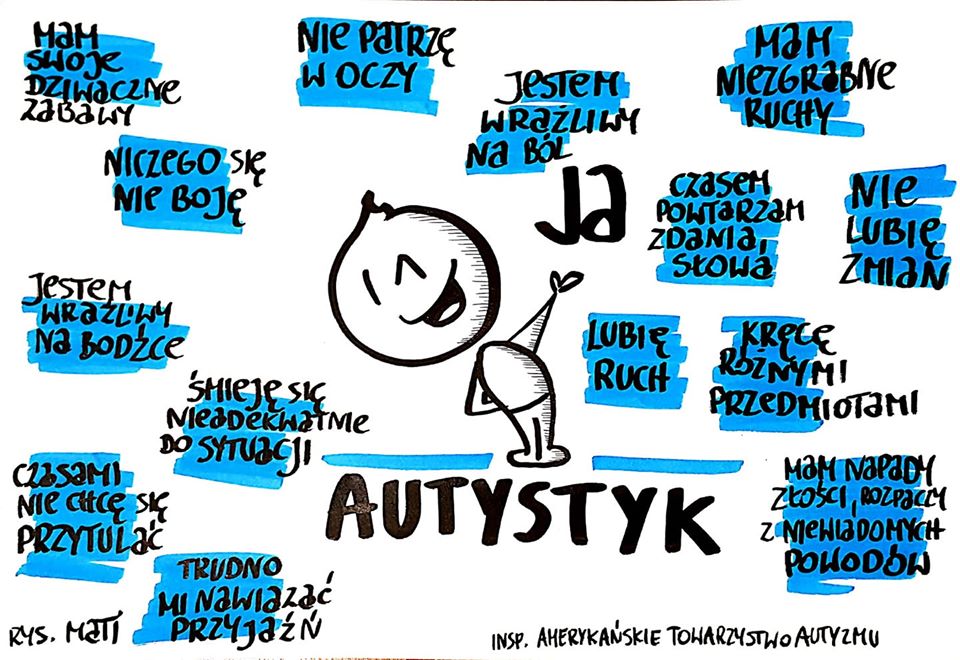 Grafika o cechach autyzmu