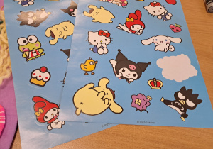 Naklejki z kiermaszu