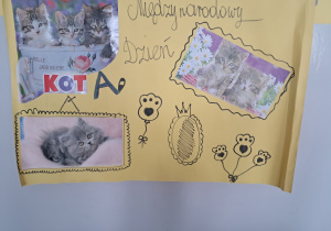 Plakat "Dzień Kota"