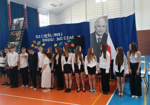 Uczniowie klasy VIII